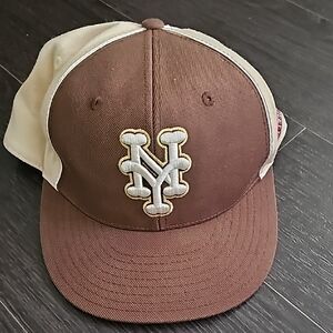 Vintage Brown NY Logo Cap